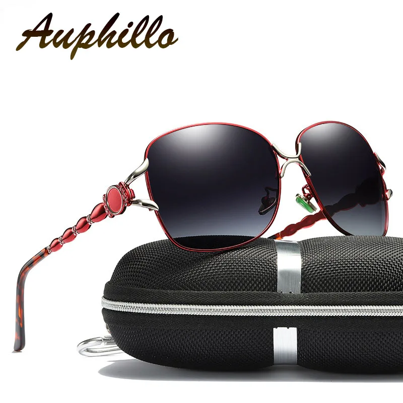 

Women Sunglasses Fashion Brand Designer Oversized Polarized Sunglasse Women Driving Glasses Emerald Nose Pads gafas de sol mujer
