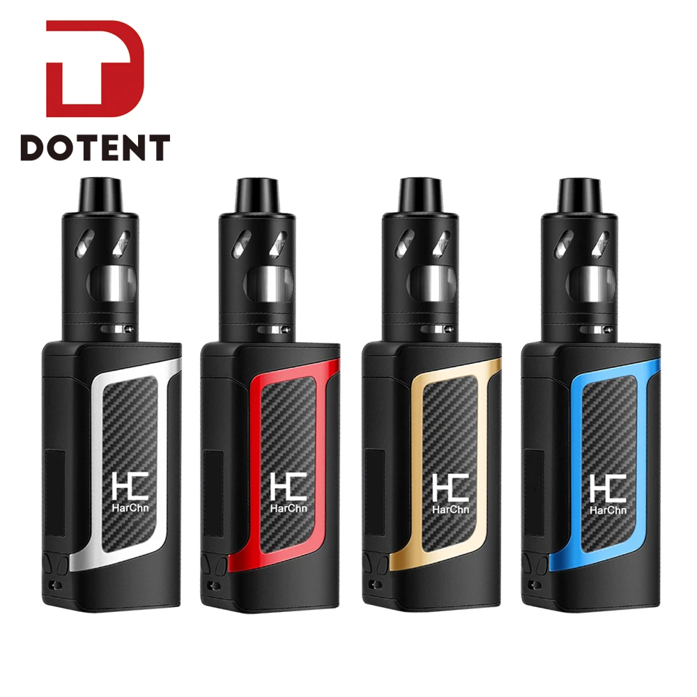 DOTENT HC Vape комплект кальян ручка 80 Вт стартовый 2000 мАч батарея 510 металлический