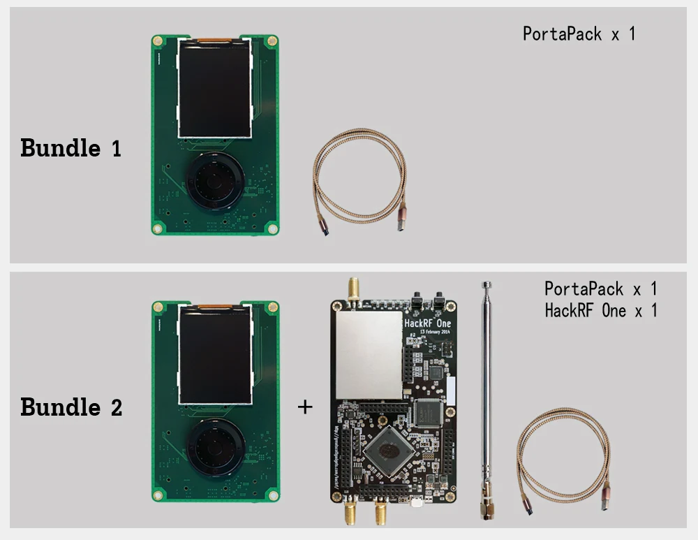 Консоль PortaPack для HackRF One 1 МГц-6 ГГц SDR приемник и передача AM FM SSB ADS-B SSTV Ham радио