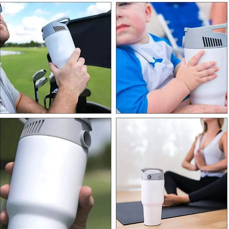 2 in 1 Air Cooler Heater Electric Fan Mini Portable Heating and Cooling Airwirl | Бытовая техника
