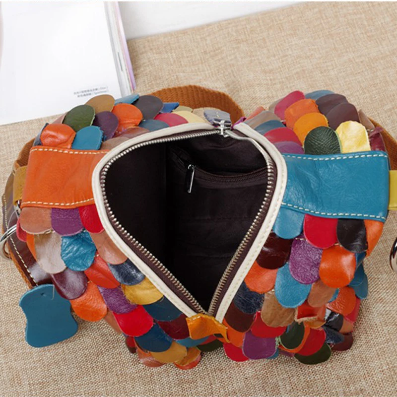 Хит продаж женские сумки мессенджеры модные через плечо из масляной вощеной кожи