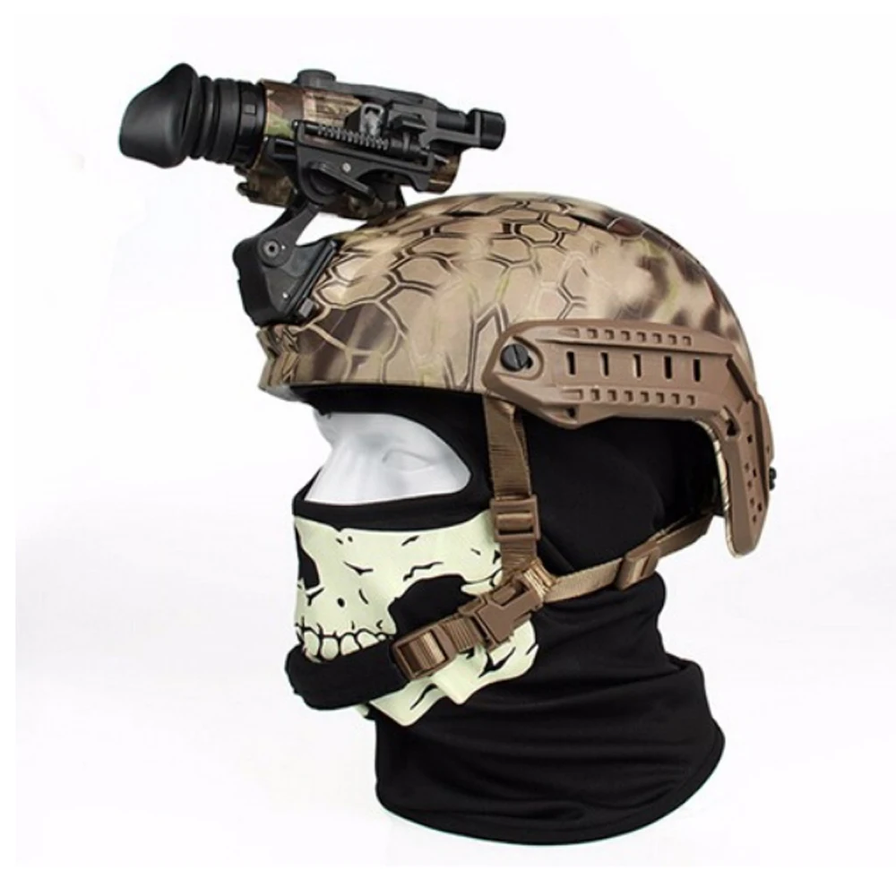 1 шт. черный металлический сборный шлем MICH ACH NVG PVS-7 14 NV крепление для очков/черный