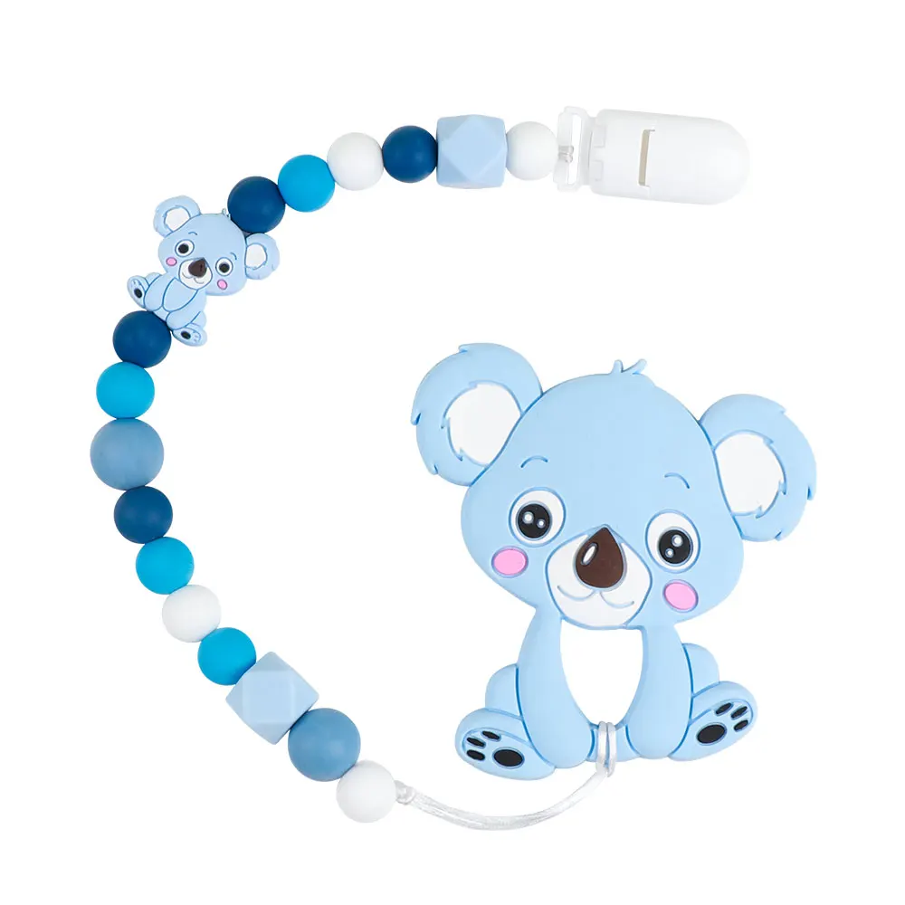 TYRY.HU Koala детские силиконовые бусины для прорезывания зубов DIY Набор детских бусин