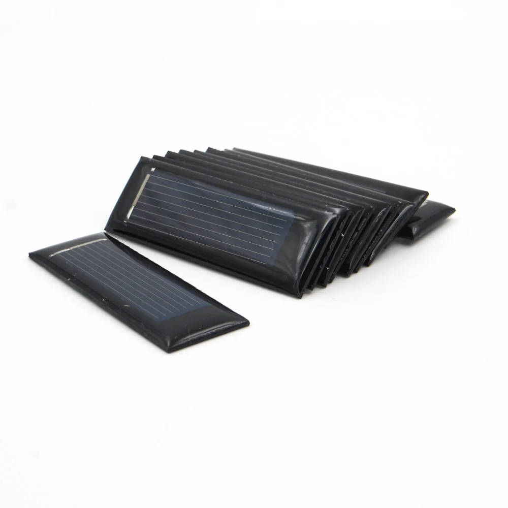10pcs/lot Mini Solar Cell Module 0.5V 100mA Panel Standard Epoxy Polycrystalline DIY Battery Power Charger | Обустройство дома