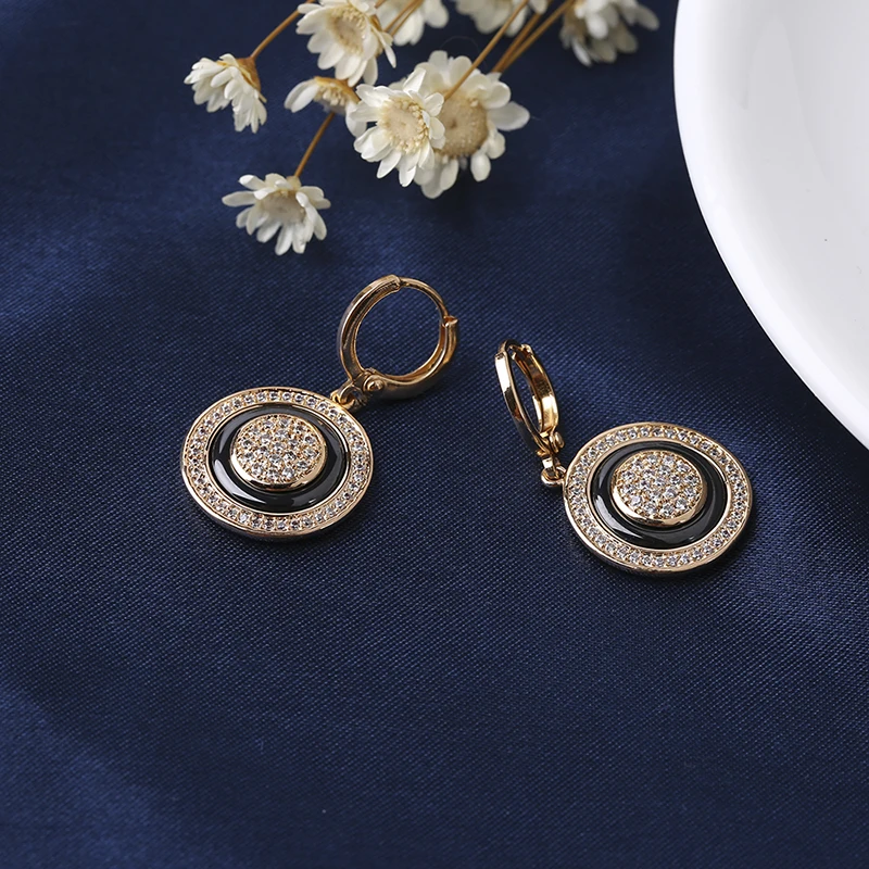 2018 новые модные керамические Ювелирные наборы для женщин блестящие стразы