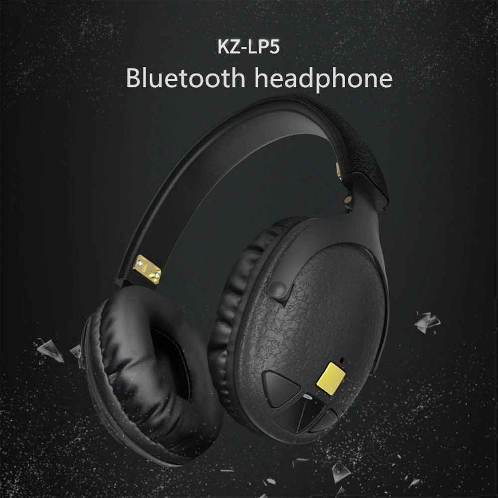Оригинальный KZ LP5 наушники Bluetooth apt X Беспроводной Мониторы гарнитура хороший бас