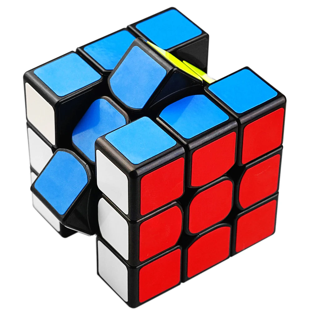 5 7 см Профессиональный скоростной YJ волшебный куб 3*3*3 на 3x3x3 головоломка Cubo Megico