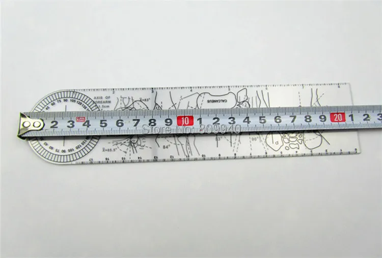 Спинальный Гониометр Дистальный радиулярный сустав линейка медицинская Угол