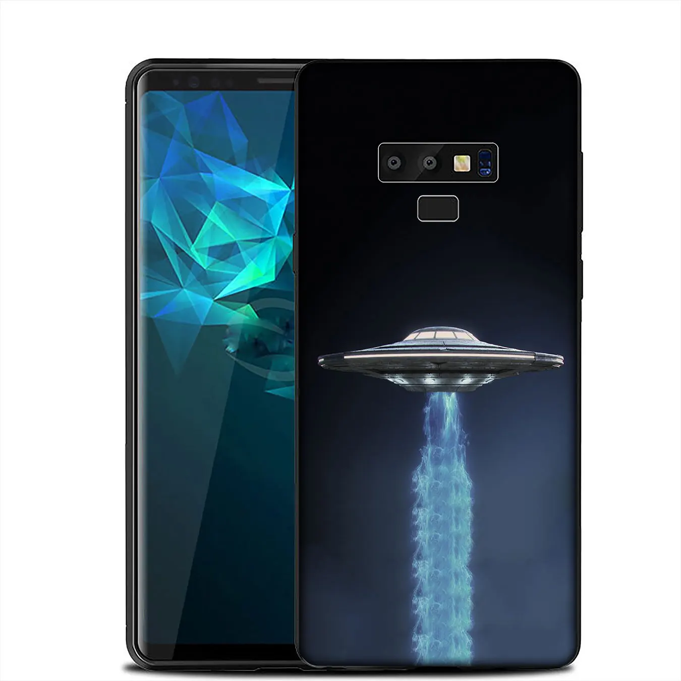 IYICAO милый Alien UFO Kawaii мягкий силиконовый чехол для Samsung Galaxy A6 A9 A8 A7 2018 A3 A5 2016 2017 Note 9 8 10