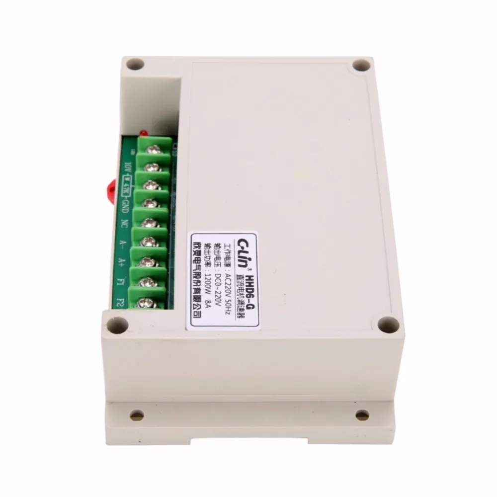 HHD6 G PWM контроллер скорости двигателя Вход AC 220 В выход постоянного тока 0 1200 в 145 вт