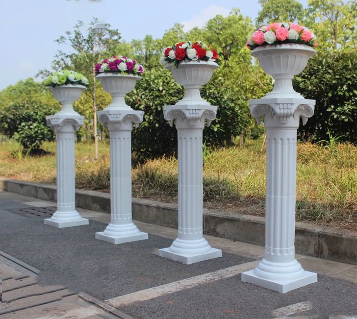 

4pcs/lot 34" Height Roman Column wedding party decoration plastic roman pillar roman for wedding arrangement