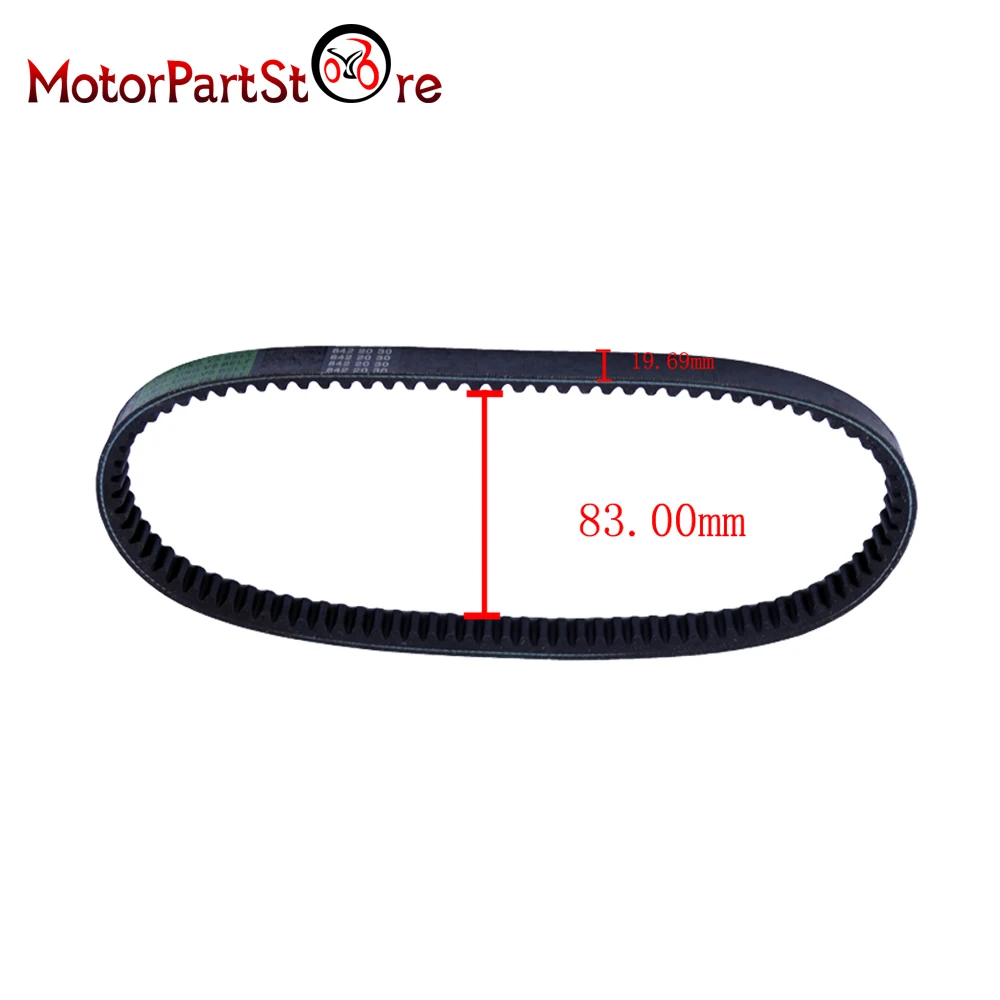 Приводной ремень 842 20 30 для роллер мопед GY6 125cc 150cc QMJ152/157 Taotao sunl Roketa V @ 20|drive belt for