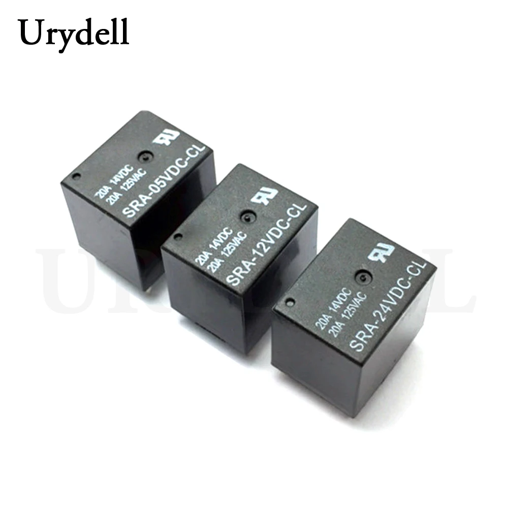 Реле SRA 05VDC CL 12VDC 5pins 5V 12V 24V 20A Оригинальное реле|Реле| |