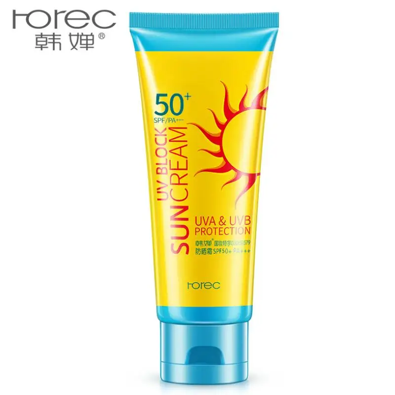 Солнцезащитный крем для лица SPF50 + изоляционный защита отбеливающий УФ