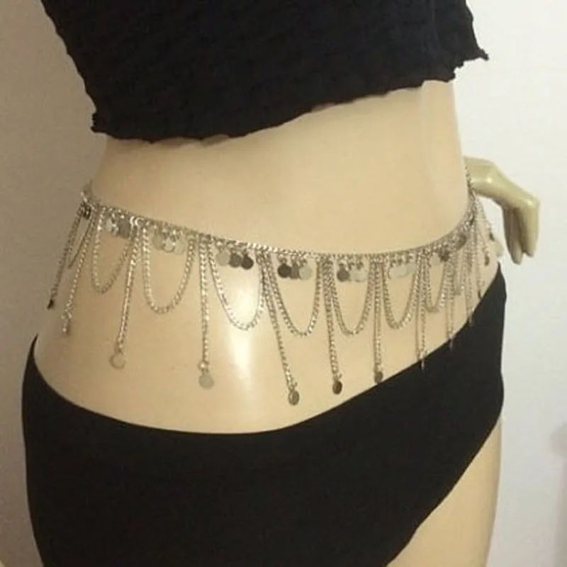 CHARM BIJOUX Модный металлический бахрома сексуальная бохо животная цепь пайетки вечеринка ночной клуб танцорские аксессуары бохемские украшения для тела.