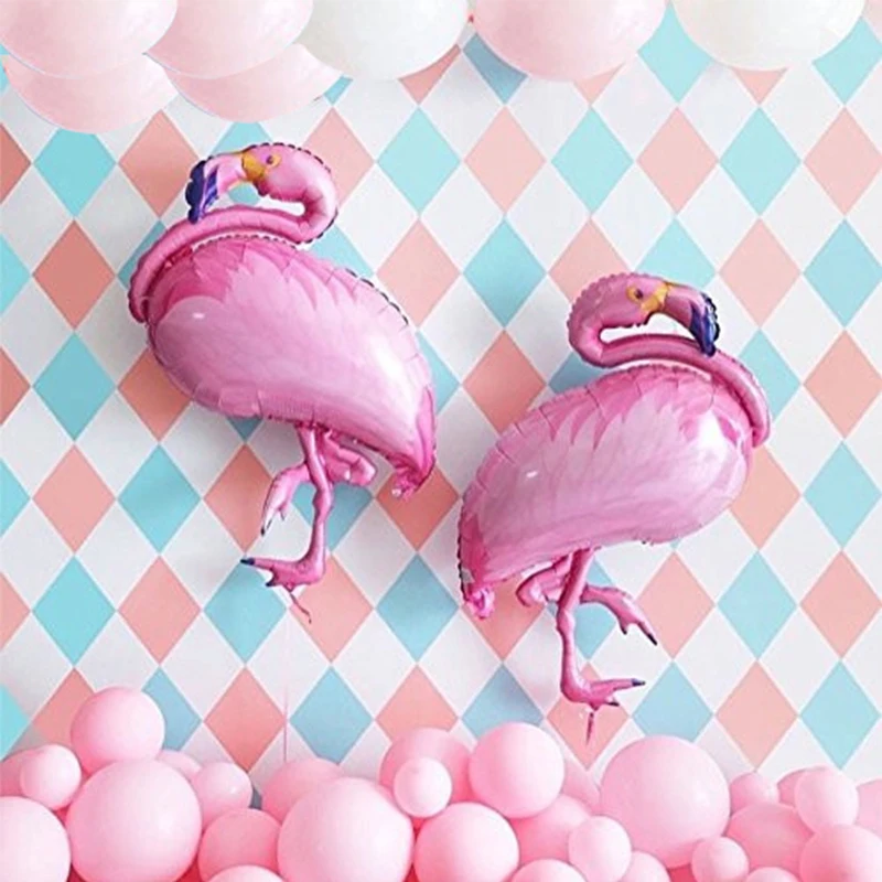 ZOPHIL 7 шт Foli Flamingo 46x21 см мини украшения из воздушных шаров на день рождения Дети