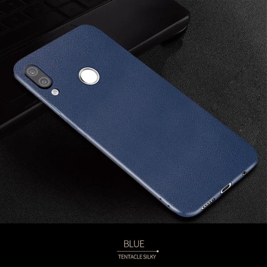 Чехол для HUAWEI P20 Lite чехол Nova 3E роскошный мягкий силиконовый кожаные чехлы