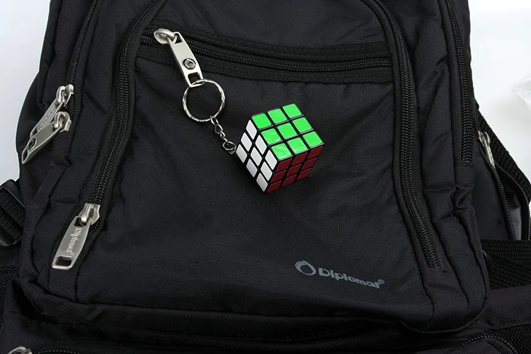 Мини Игровой брелок Кубик Рубика 3x3x3 3 см История кубики кулон развивающий ребенок gamesTwist головоломка игрушки для детей подарок игрушки