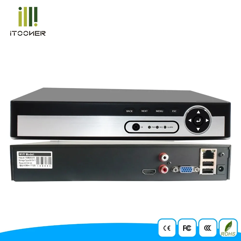 CCTV NVR 1080P Network Video Recorder 8CH H.265 Onvif 2.0 for IP Camera 4.0M/8ch XMEYE P2P Cloud full HD Output | Безопасность и
