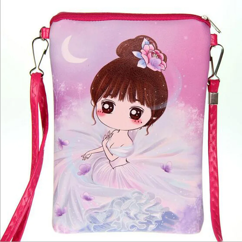 2018 новые детские сумки на двойной молнии с мультипликационным принтом модные