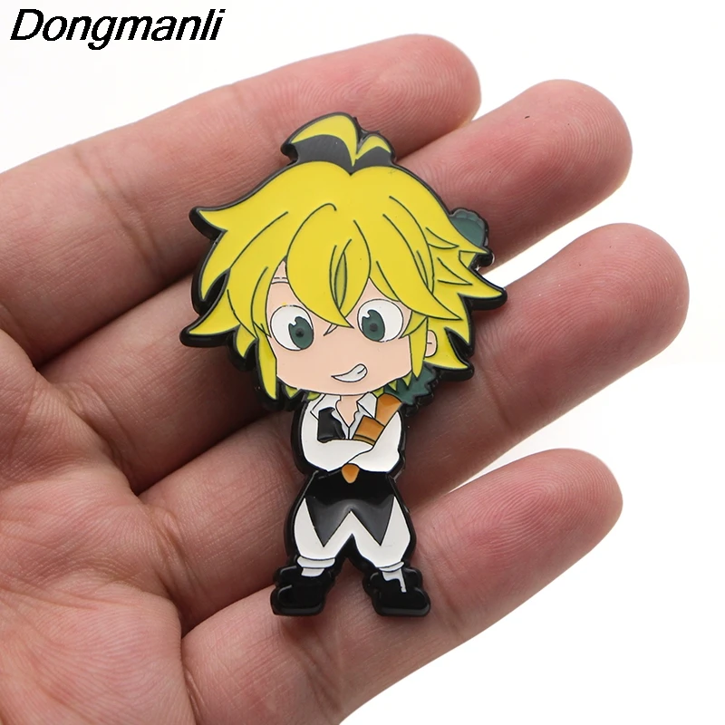 P3725 Dongmanli Kingdom Hearts Металлические эмалированные булавки и броши для нагрудных штифтов рюкзак сумки значок милые подарки воротник ювелирные изделия