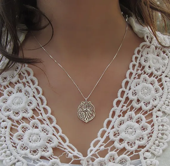 

Pomeranian necklace Necklaces & Pendants For Women Casual Jewelry Charms Dog Necklace