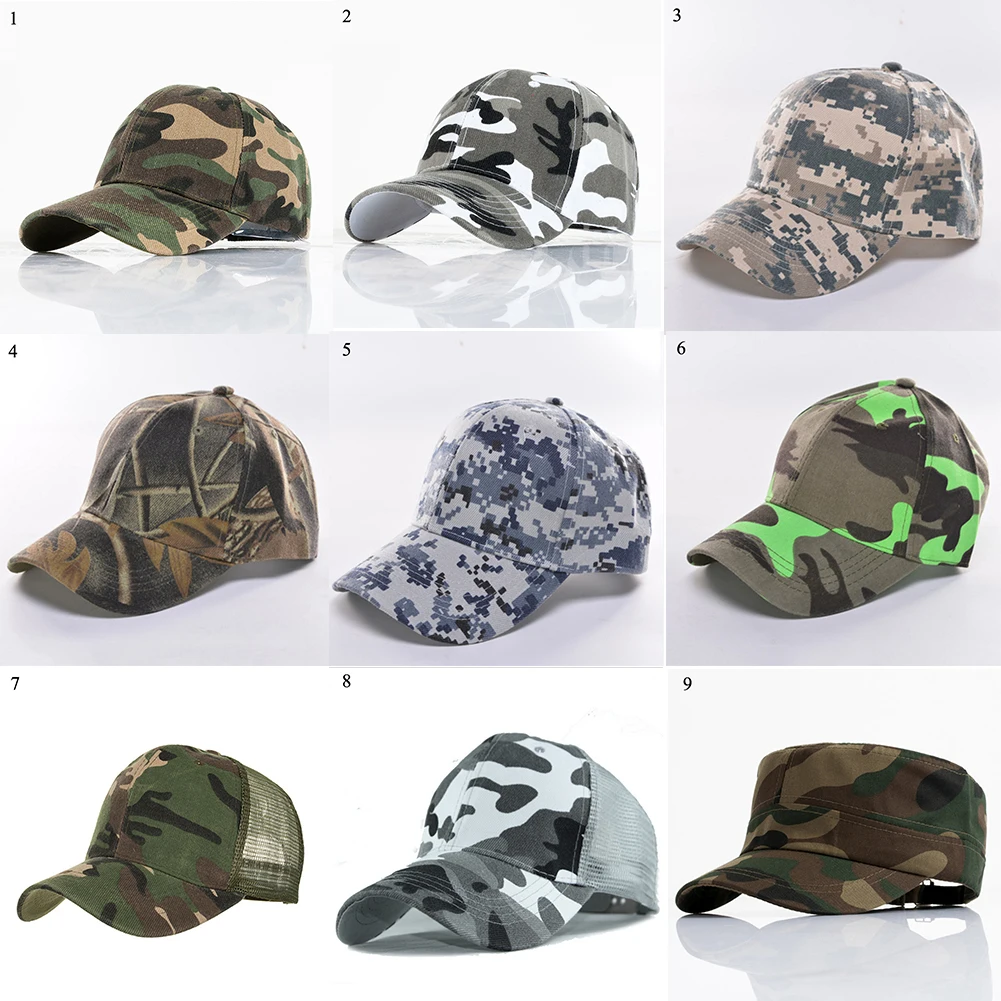 2019 унисекс камуфляжная бейсбольная кепка Повседневная Спортивная Кепка для
