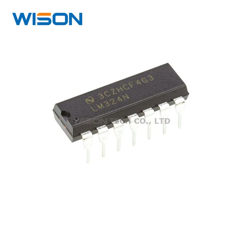 10 шт. LM324N DIP14 LM324 DIP 14 лет новый и оригинальный IC|Запчасти для кондиционера| |
