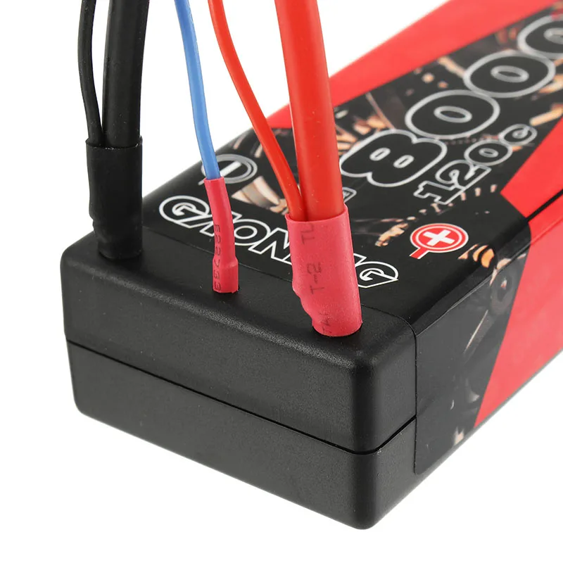 Аккумулятор Gaoneng 7 4 V 8000mAh 2S2P 120C 59.2WH Lipo для радиоуправляемого автомобиля 1/10 |