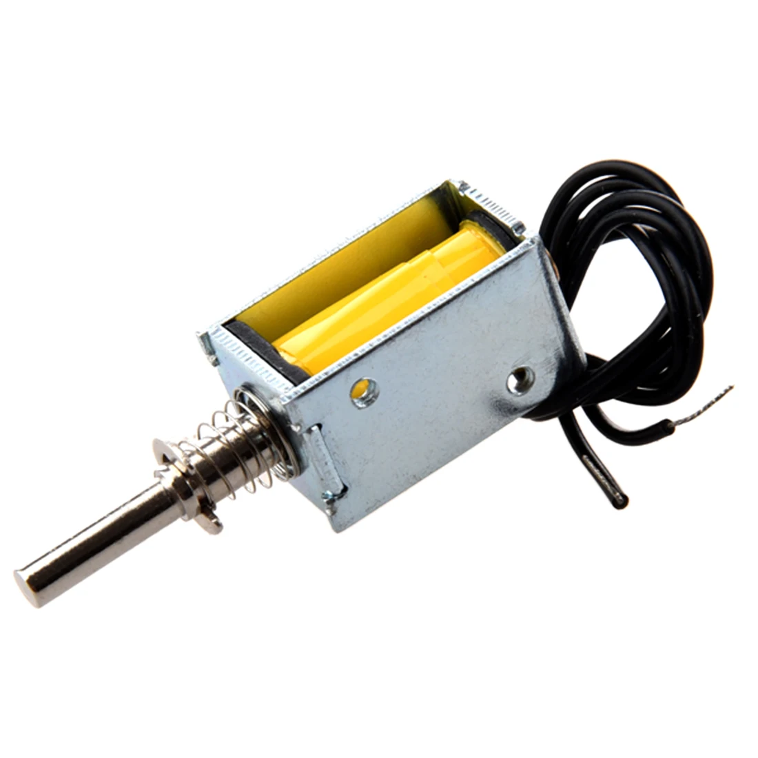 

5V 0.83A 1mm 100g 2mm 50g Push Pull Type Open Frame Spring Plunger DC Solenoid Electromagnet Actuator Induction cooker parts