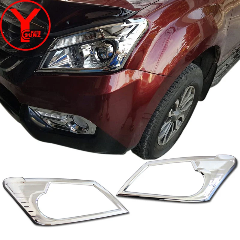 Хромированный комплект для кузова протектор дверной ручки фара ISUZU MUX 2013 2016 чехол
