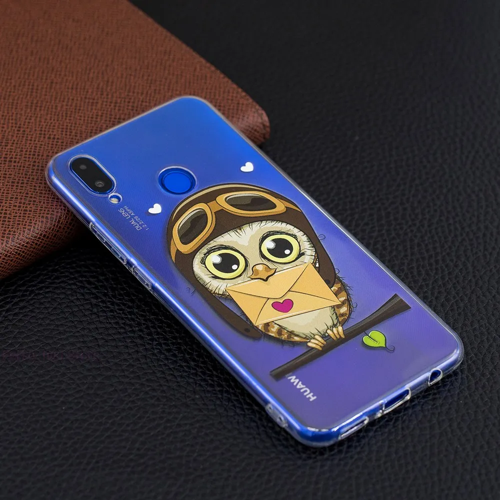 Transparent TPU Case For Huawei Nova 3i INE-TL00 INE-LX2 Shell Bag P Smart Plus INE-LX1 INE-L21 Smart+ Phone Cover |
