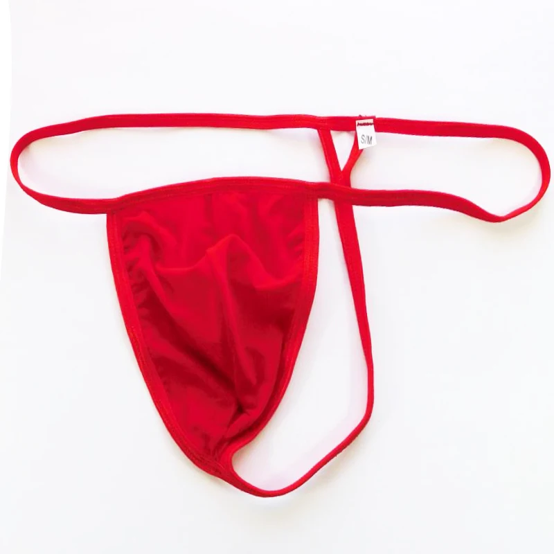 Сексуальное гей мужское нижнее белье Jockstrap мужские стринги из ледяного шелка