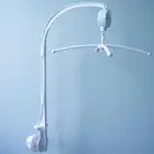 Детские игрушки белый комплект кронштейна для погремушек детская кроватка Мобильная кровать колокольчик Игрушка держатель кронштейн ветровая Музыкальная Коробка Перевозка груза падения