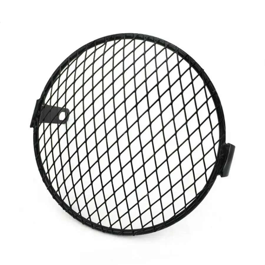 Хромированный черный свет для кафе гонки передняя фара декоративный