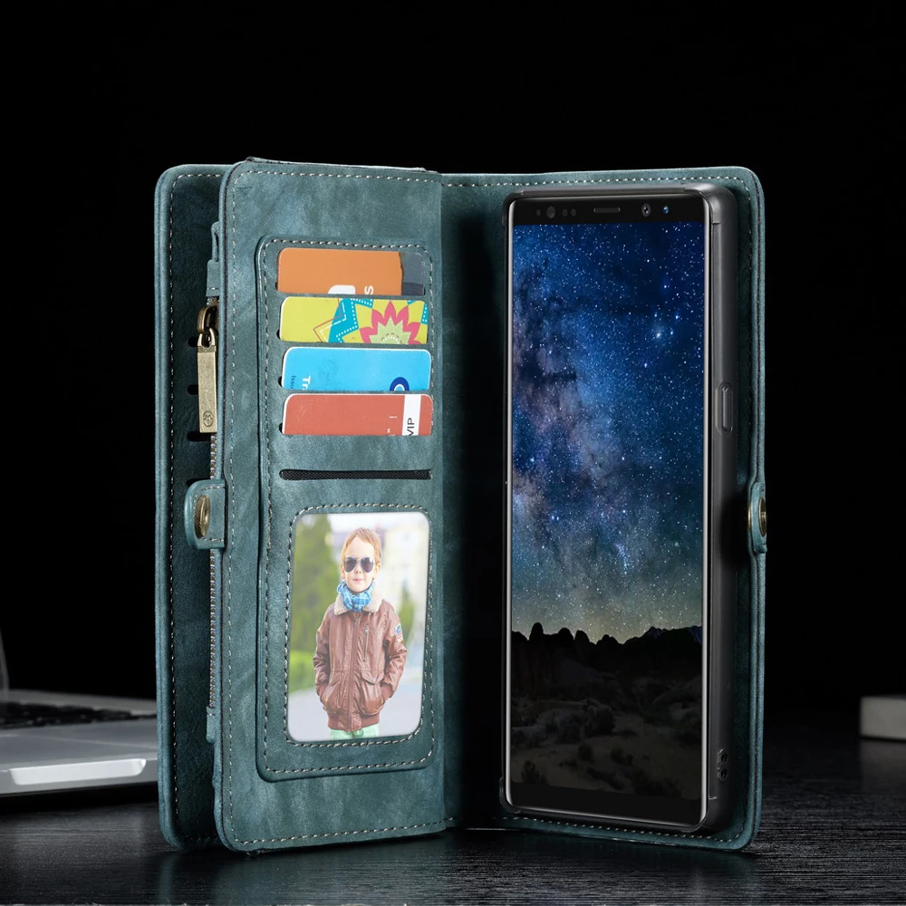 Роскошный чехол для телефона из искусственной кожи в стиле ретро Samsung Galaxy Note 9 Note9