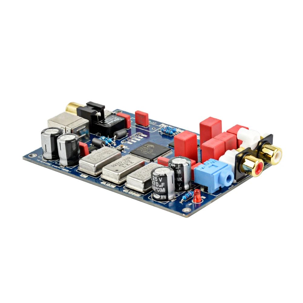 2017 CM6631A цифрового интерфейса 32/24bit 192 К звуковая карта USB I2S/SPDIF коаксиальный Выход