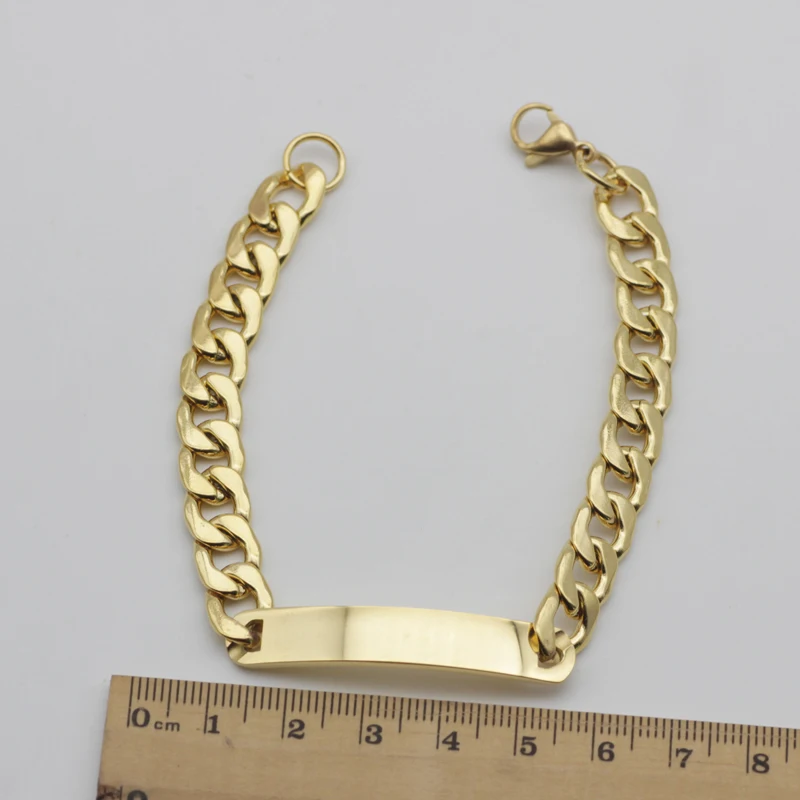 Хит продаж белые золотые браслеты с покрытием пользовательские имена и слова