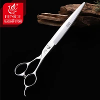 fenice 7 25 inch japan 440c pet grooming straight cutting scissors pet groomer accesory japan 440c dogscats hair cutting shear