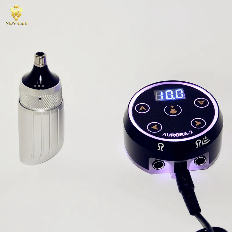 Новинка 2018 профессиональный тату автомат с Авроры 2 комплект питания набор для