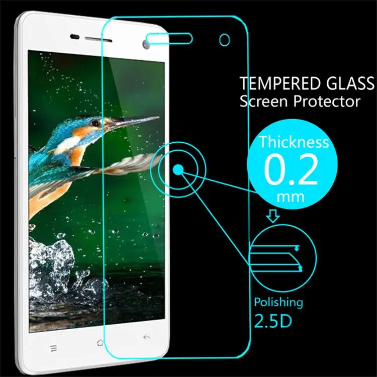 2.5D OPPO R819 Оригинальное закаленное стекло 9H Высококачественная защитная пленка