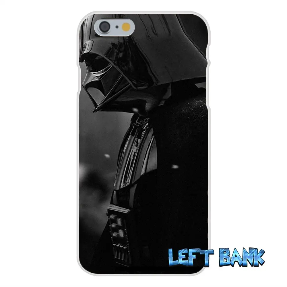 Мягкий силиконовый прозрачный чехол из ТПУ для Samsung Galaxy Note 3 4 5 S4 S5 MINI S6 S7 edge Star Wars