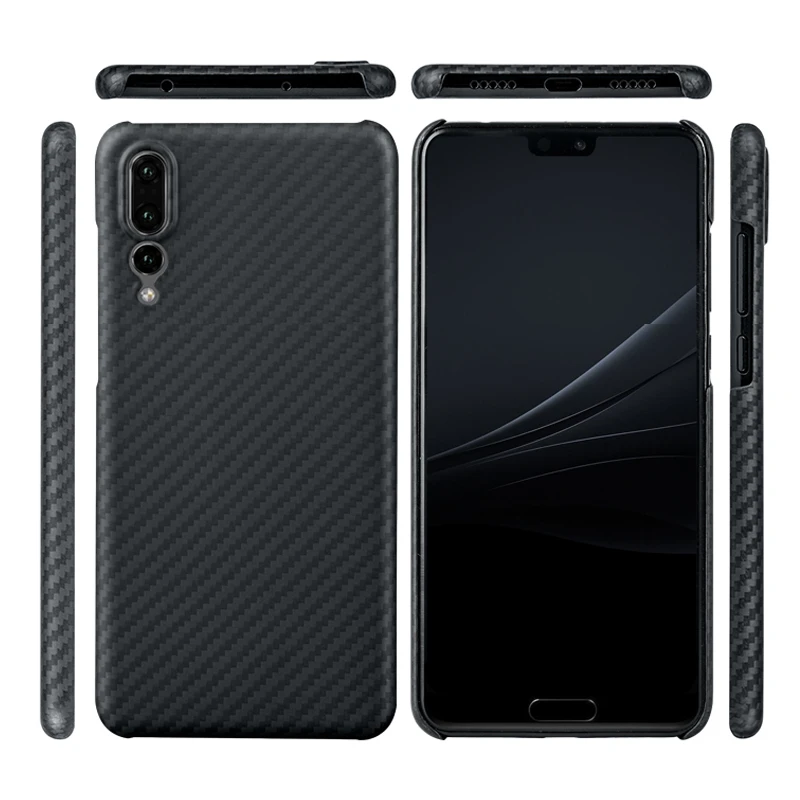 Чехол из углеродного волокна для Huawei P20 Pro матовый чехол P30 P40 Mate 20 30 Ультратонкий