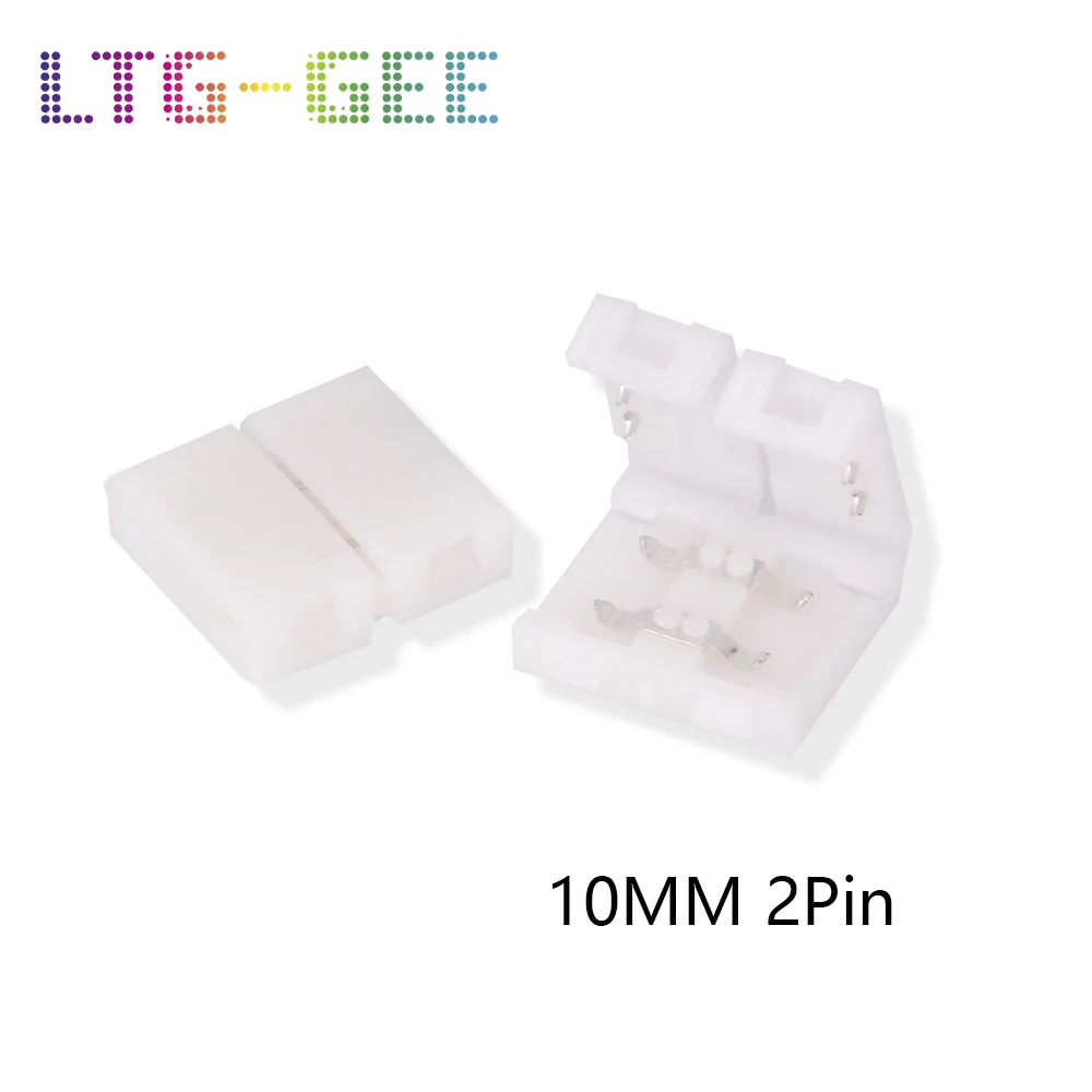LTG GEE 5 шт. 10 мм 2pin 4pin 5pin быстрый разъем Бесплатная пайка для одноцветной 5050