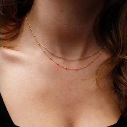 European and American fashion new money decoration hot retro geometric wave necklace female jewelry accessories factory direct | Украшения