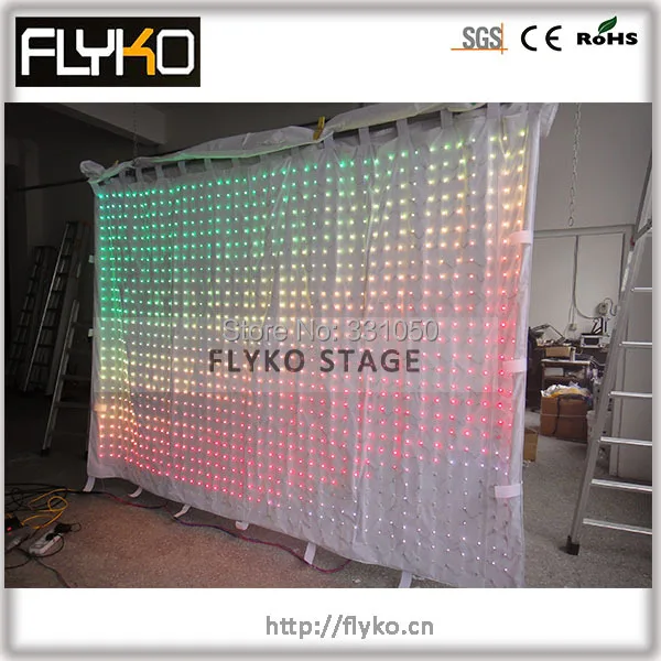 Бесплатная доставка 2x3 м P70 светодиодная стена для сценического экрана|led stage