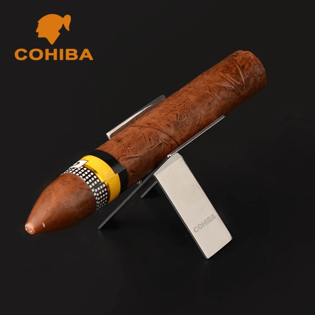 Складная пепельница COHIBA из нержавеющей стали держатель для сигарет подставка