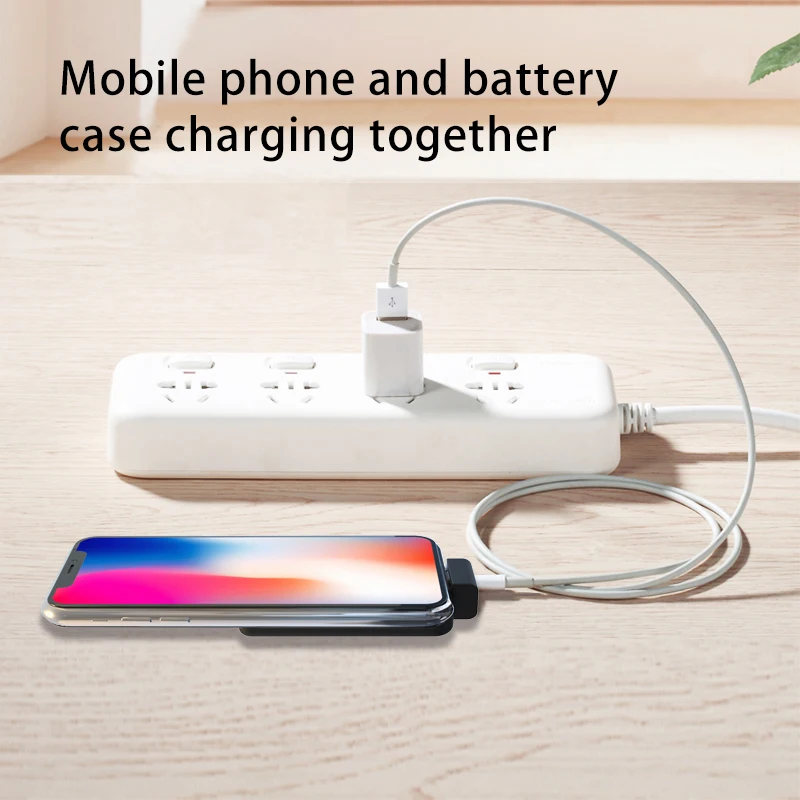 Фото OISLE портативное зарядное устройство для IPhone 7 8 Plus портативное зарядное устройство для iPhone 13 12 11 X XS MAX XR мини портативное зарядное устройство ... №5