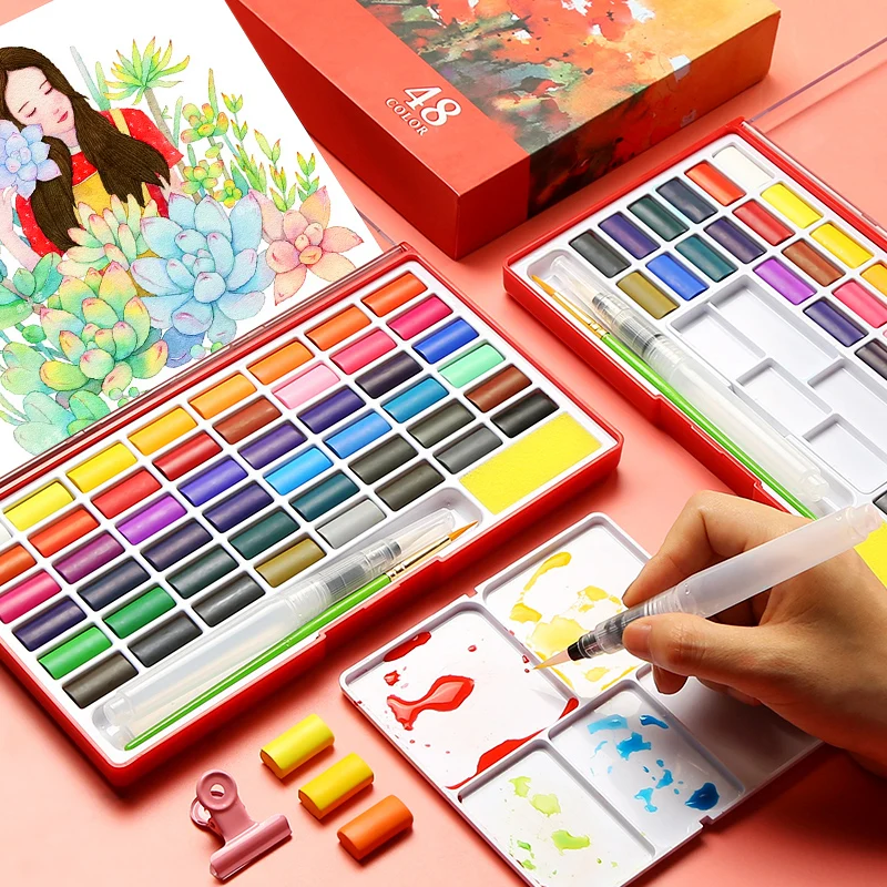 Набор инструментов для рисования 36 цветов|Акварельные краски| |