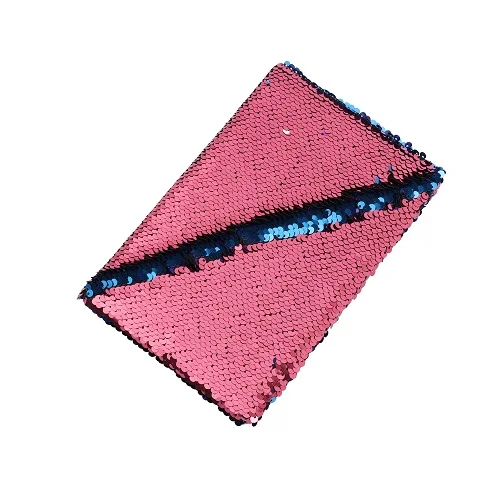 pink blue Дневник с блестками в виде единорога, русалки, блокнот, блестящий блокнот, школьные офисные канцелярские принадлежности, школьные принадлежности - Цвет: pink blue